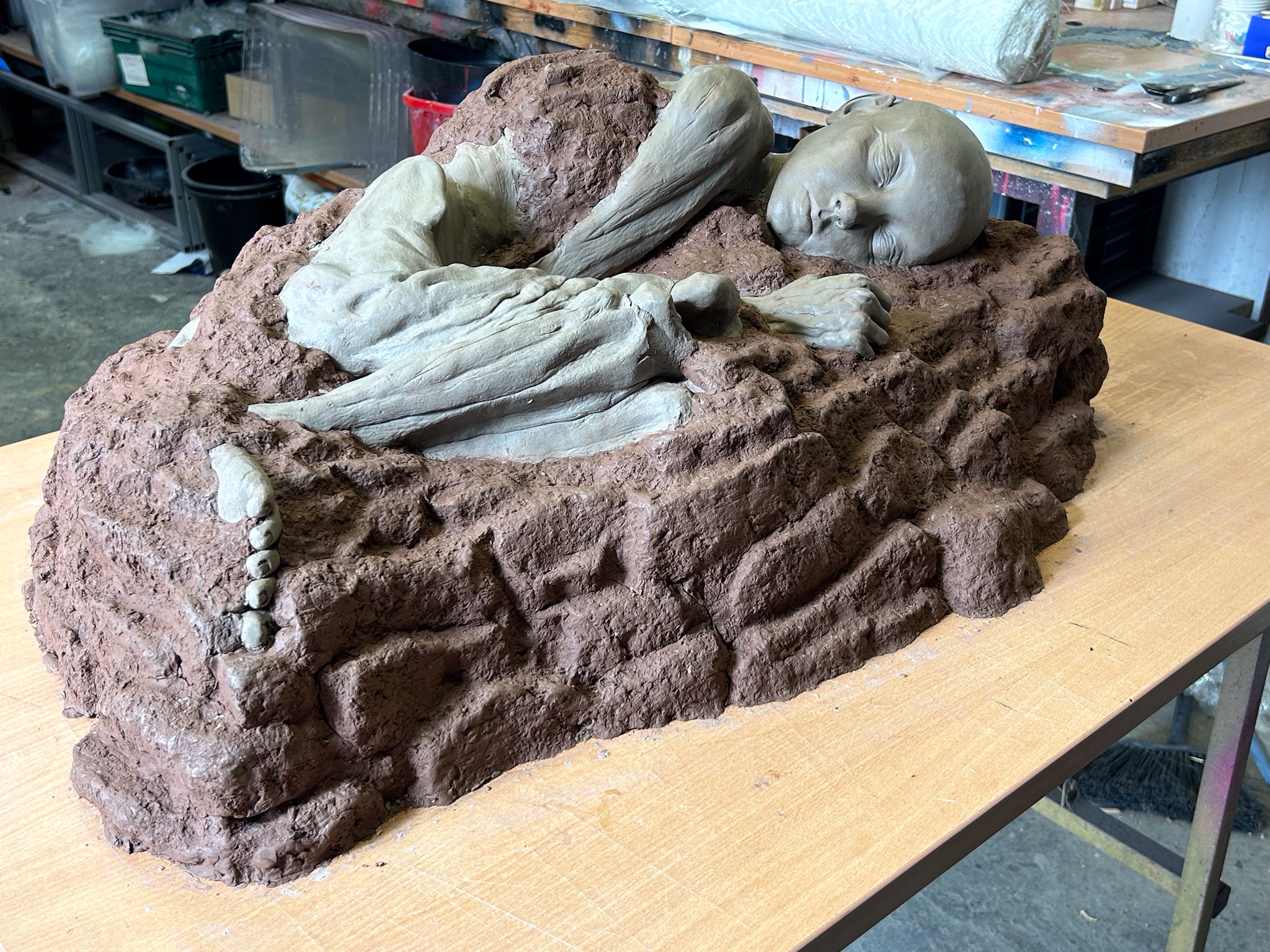 Dereenatra Sculpt — clay study