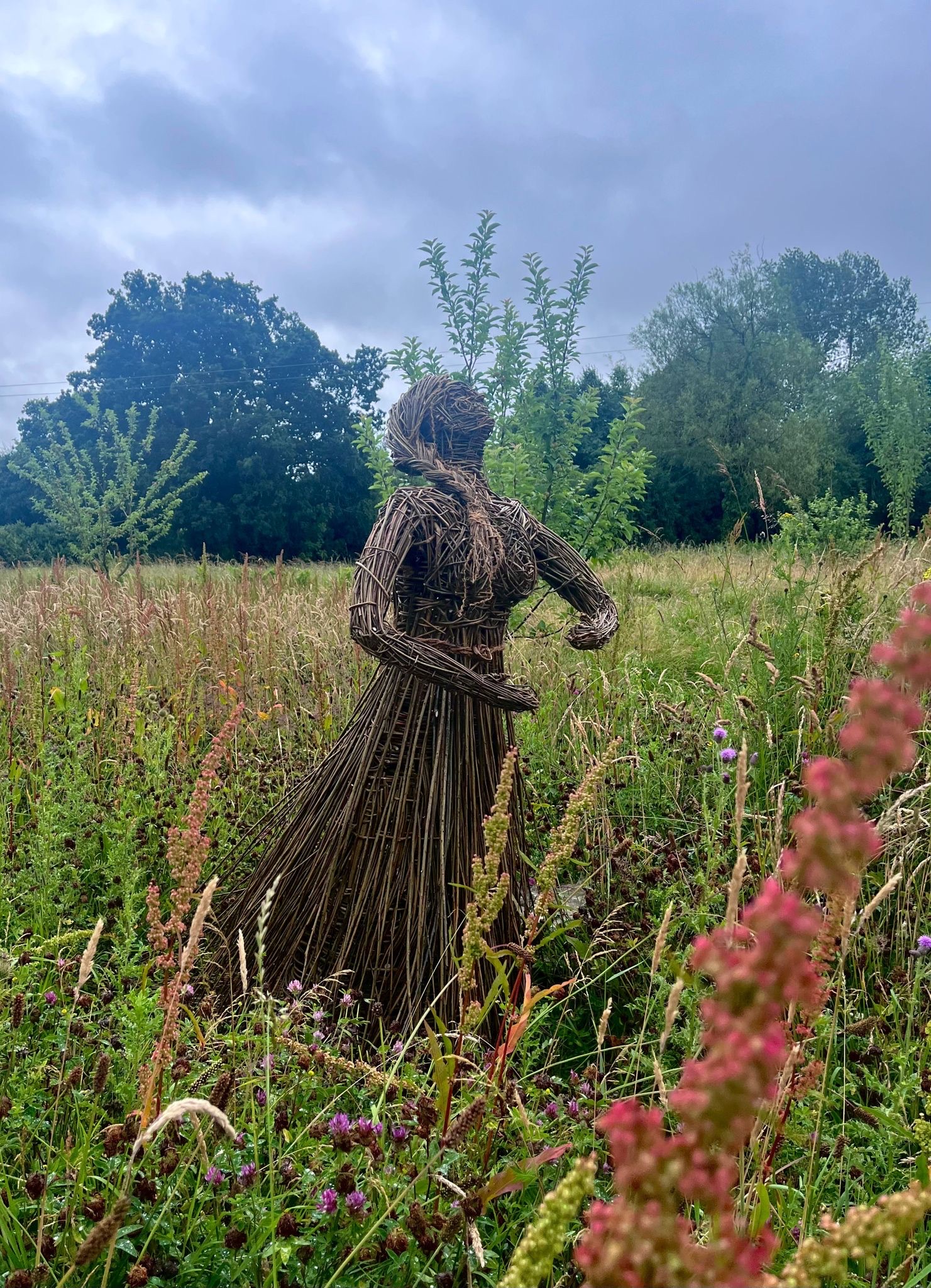 Saileach — willow figure, Electric Picnic